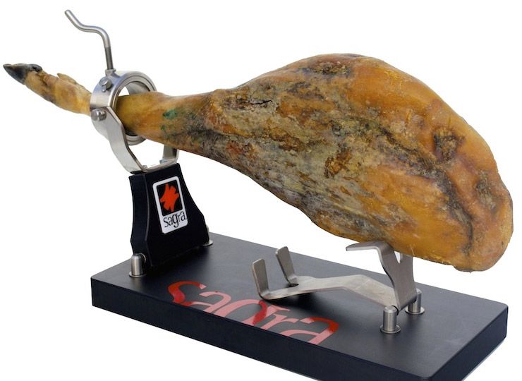 Comprar jamonero plegable profesional Sagra negro
