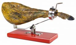 Jamonero barato profesional rojo
