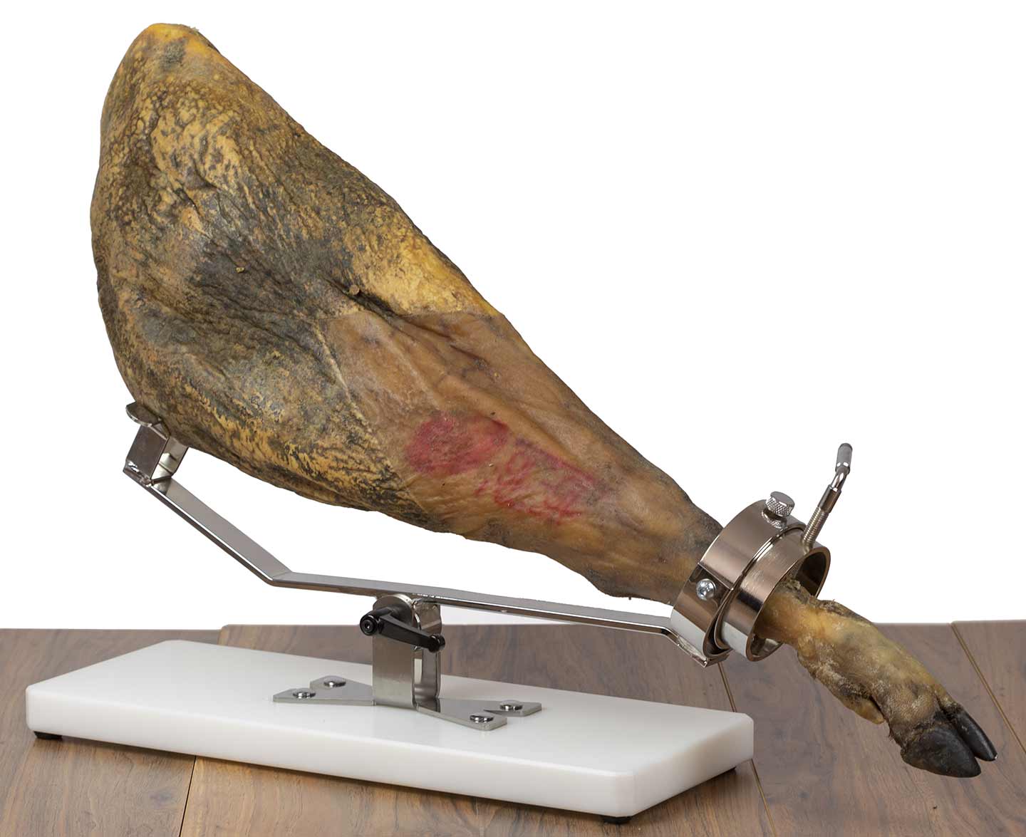 Jamonero profesional económico con jamón