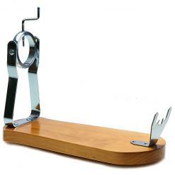 Comprar jamonero inox de madera