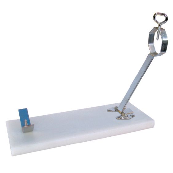 Comprar jamonero plegable inox con base de fibra 17602