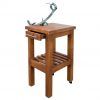 Comprar mesa jamonera profesional de madera con jamonero rotatorio 17891