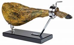 Jamonero barato giratorio con jamón