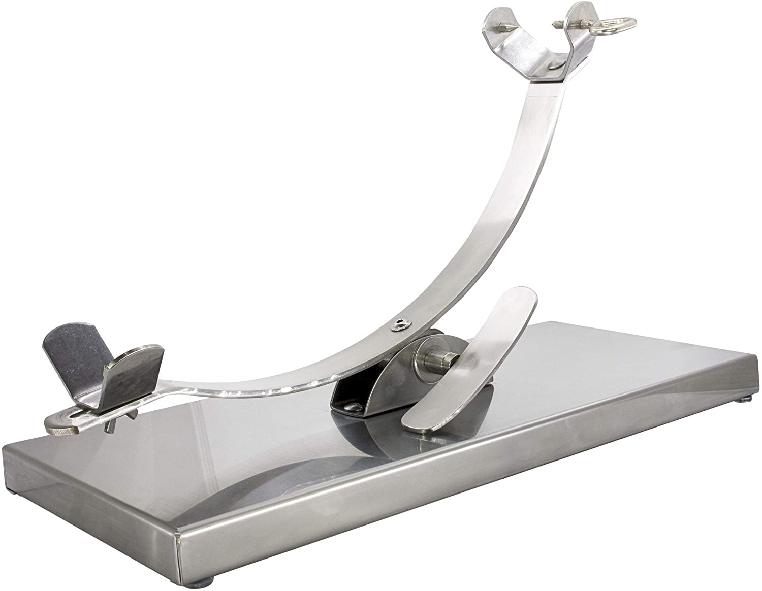 Jamonero basculante inox Flores Cortes 17926