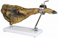 Jamonero giratorio plegable barato con jamón