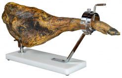 Jamonero giratorio y barato con jamón