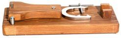 Jamonero plegable Sagra de madera y agarre en U